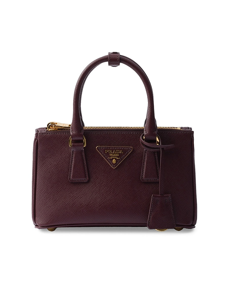 Galleria Saffiano Leather Mini Top Handle Bag