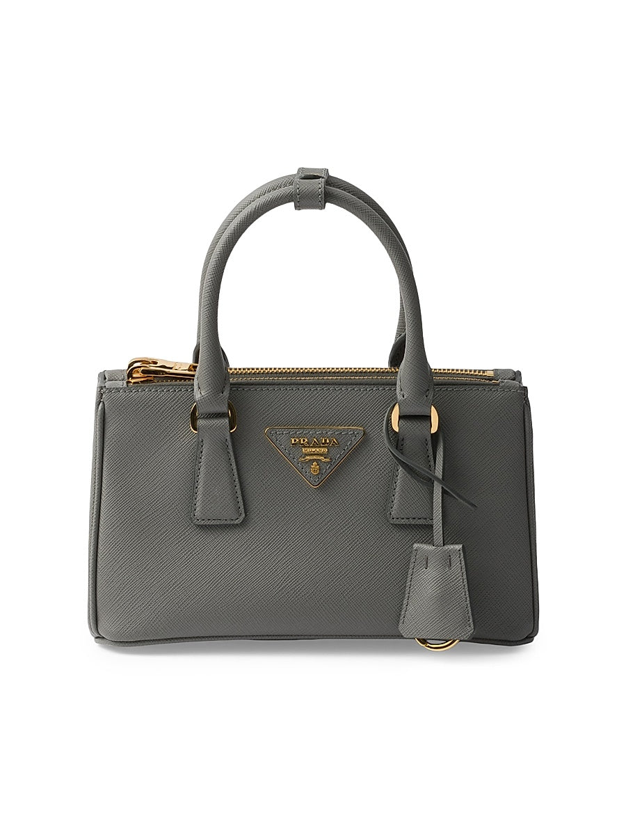 Galleria Saffiano Leather Mini Top Handle Bag