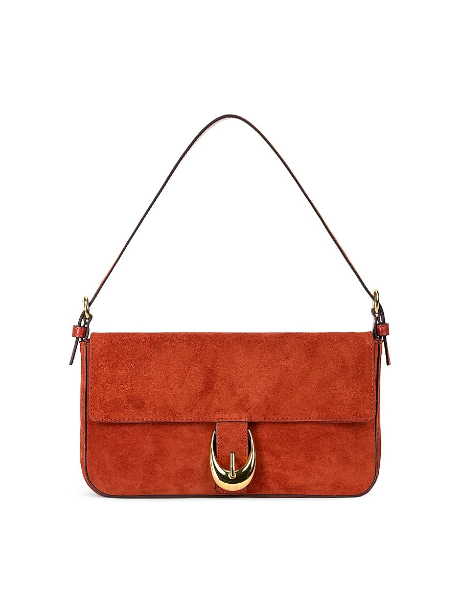 Harlow Suede Shoulder Bag