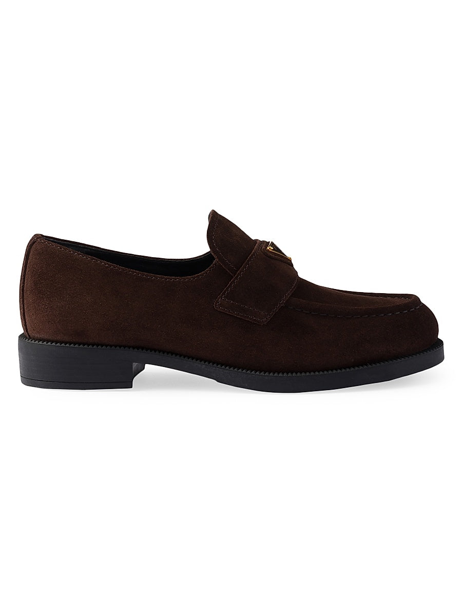 Suede Loafers