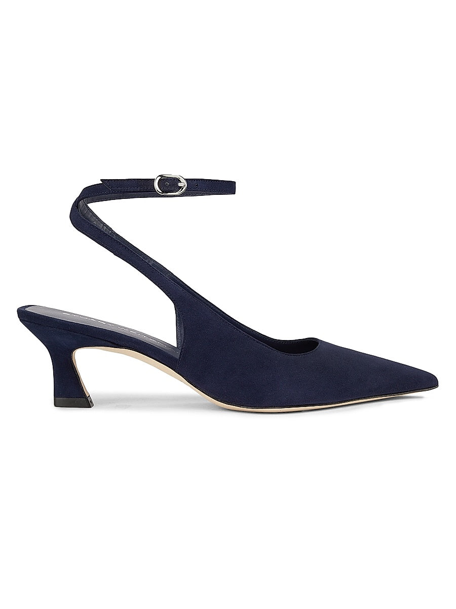 Vinnie 50MM Suede Pumps