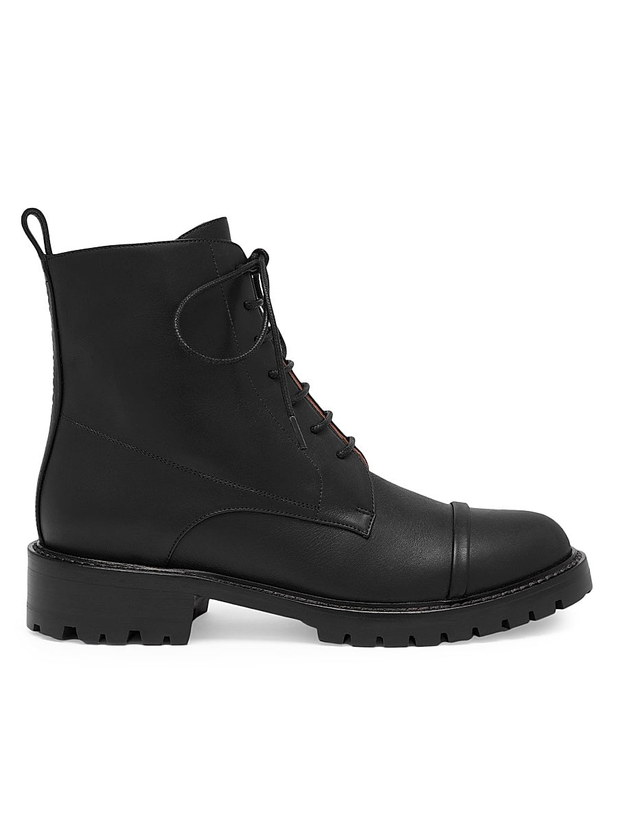 Miller Leather Combat Boots
