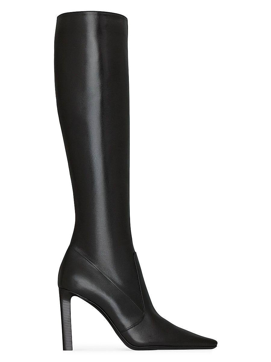 Francoise Boots in Smooth Leather
