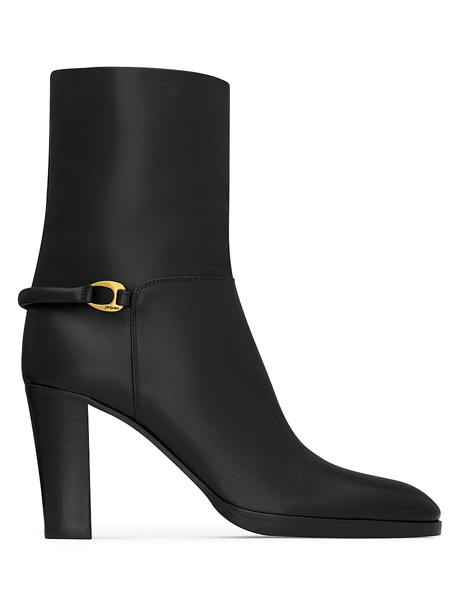 Sulpice Booties in Smooth Leather