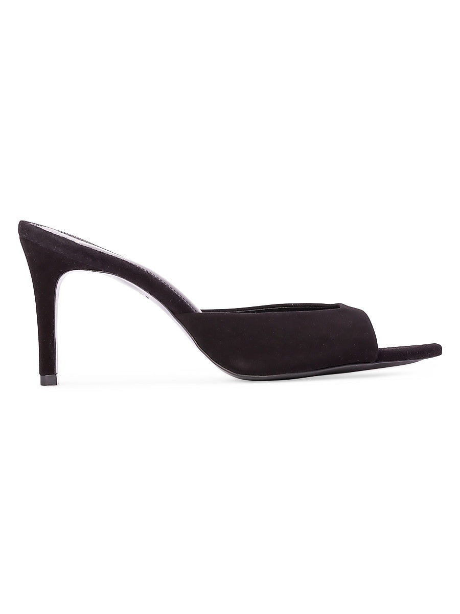 Brea 80MM Suede Mules