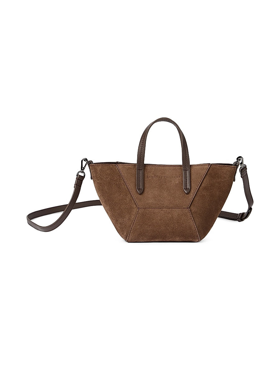 Duo Mini Bag in Suede