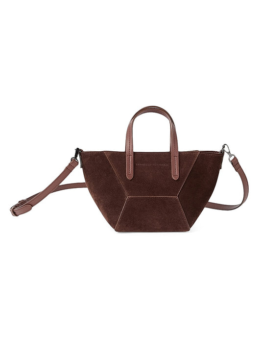 Duo Mini Bag in Suede