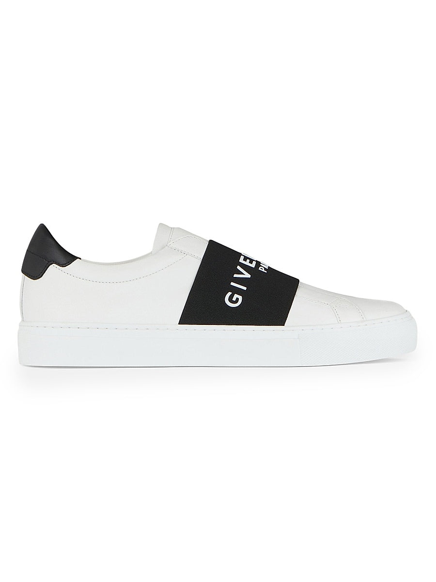Urban Street Sneakers in Leather with Elastic Band