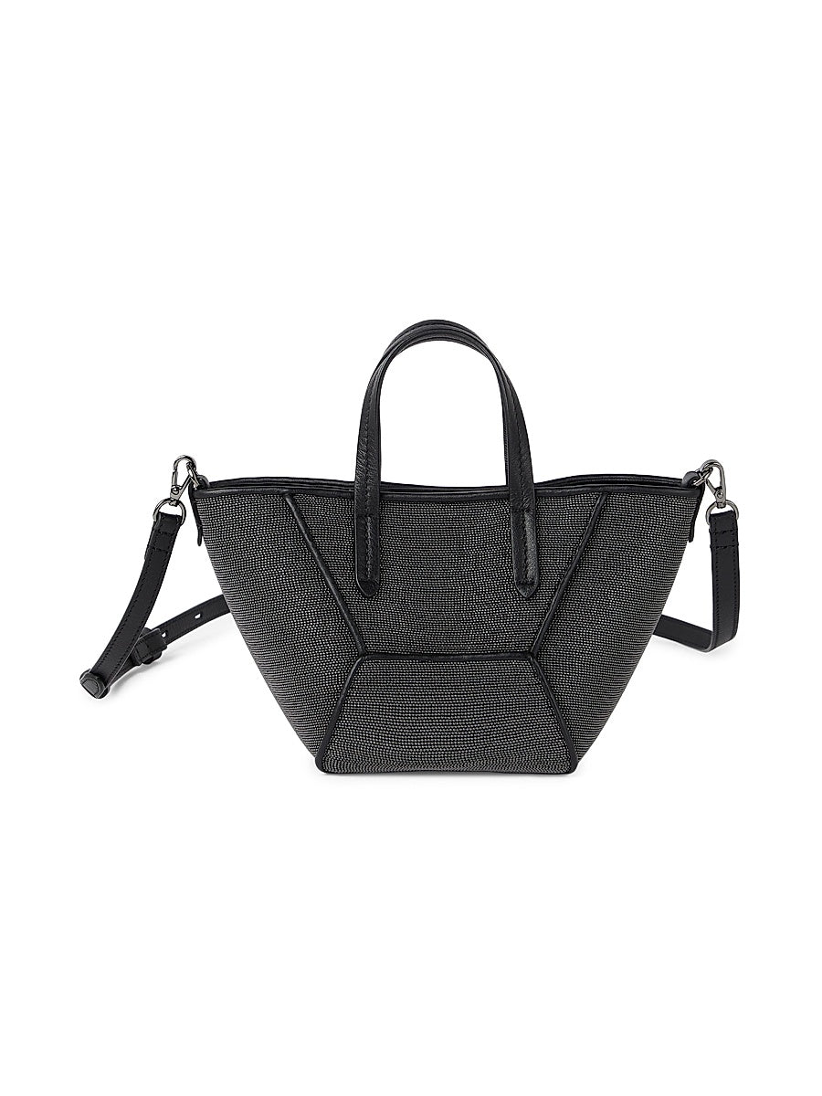 Precious Duo Mini Bag in Grained Leather