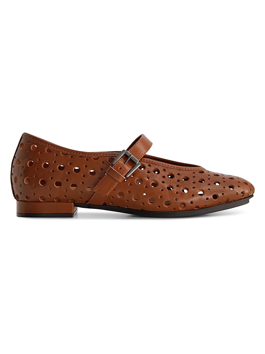 Borden Perf Mary Jane Flats