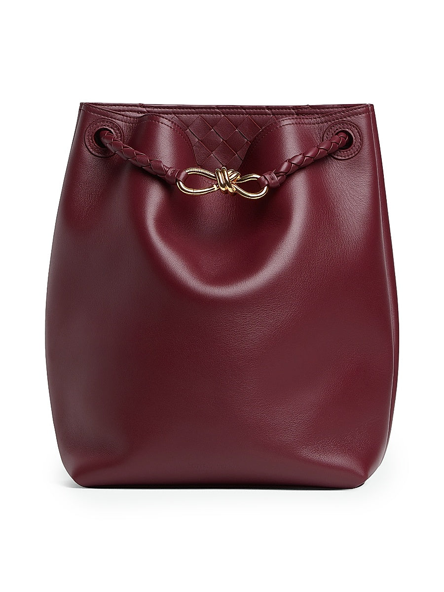 Borsa Leather Bucket Bag