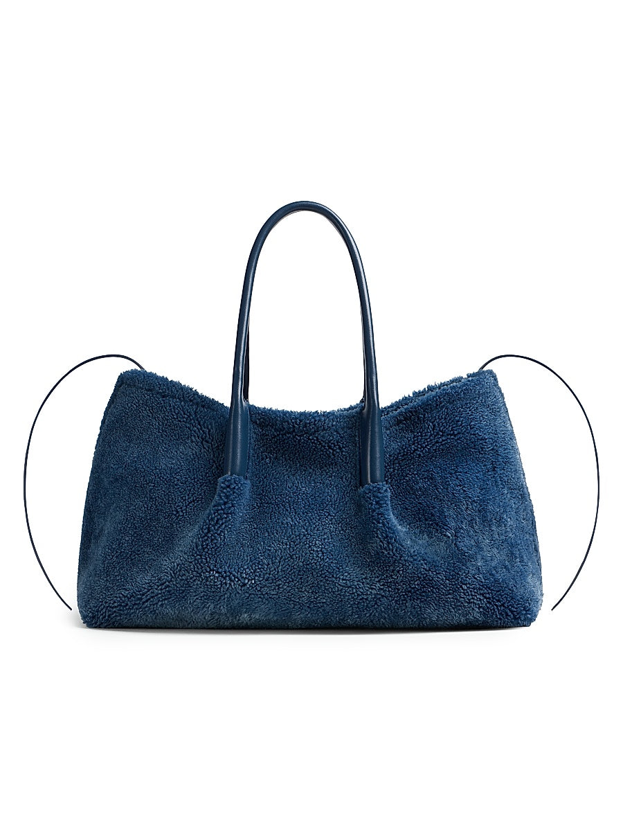 Pinacoteca Reversible Shearling Tote