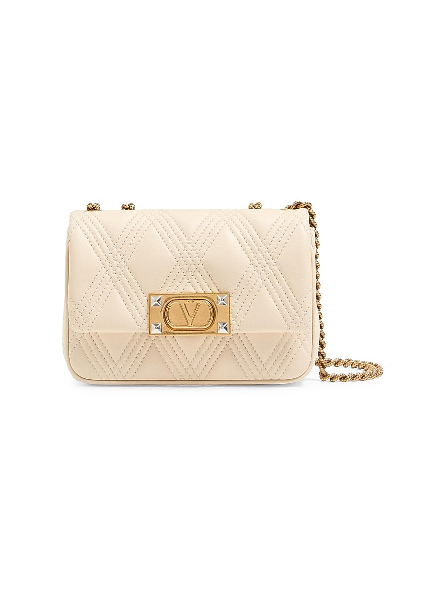 Quiltie 67 Small Shoulder Bag in Quilted Nappa