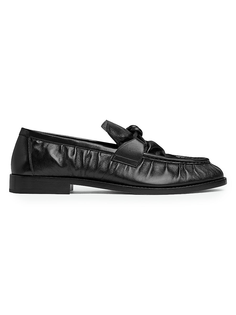 Astaire Leather Knot Loafers