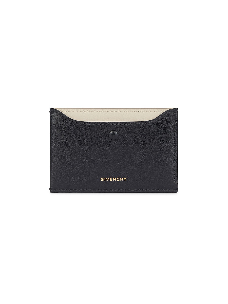 Day Card Holder in Shiny Leather