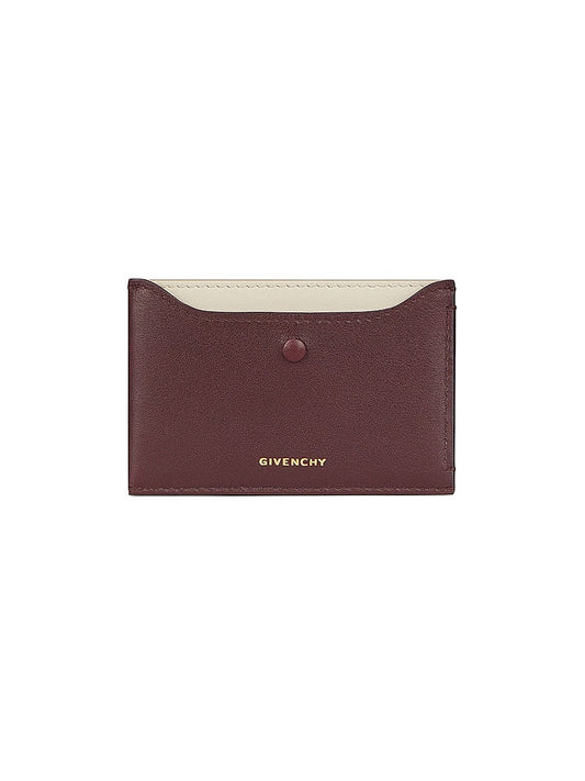 Day Card Holder in Shiny Leather