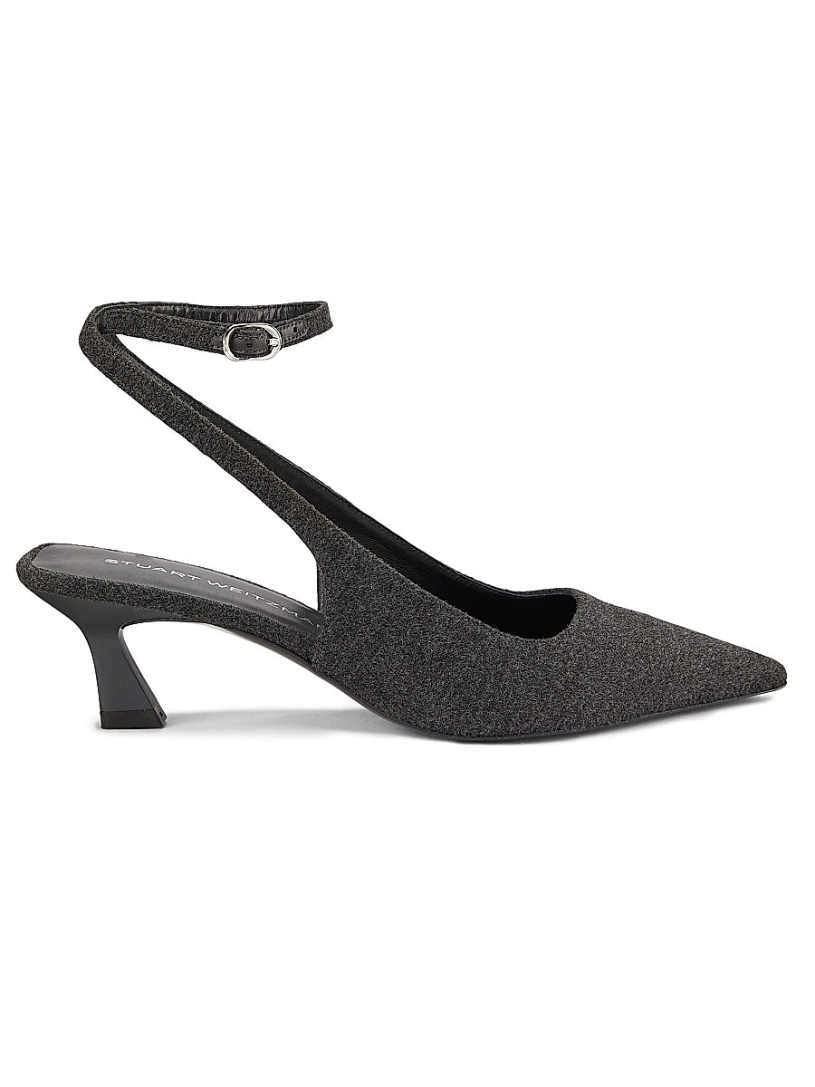 Vinnie 50MM Flannel Pumps