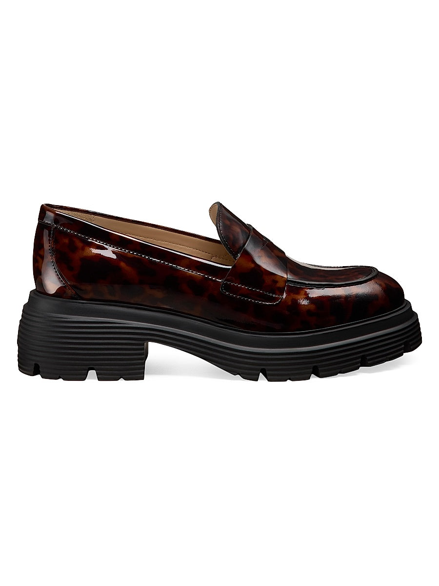 Hudson Lite 40MM Patent Leather Penny Loafers