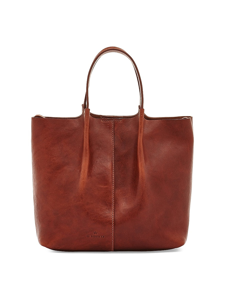 Nina Leather Tote Bag