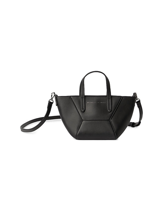 Duo Mini Bag in Calfskin with Monili