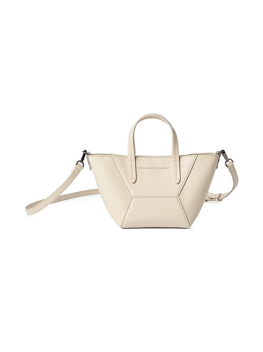 Duo Mini Bag in Calfskin with Monili