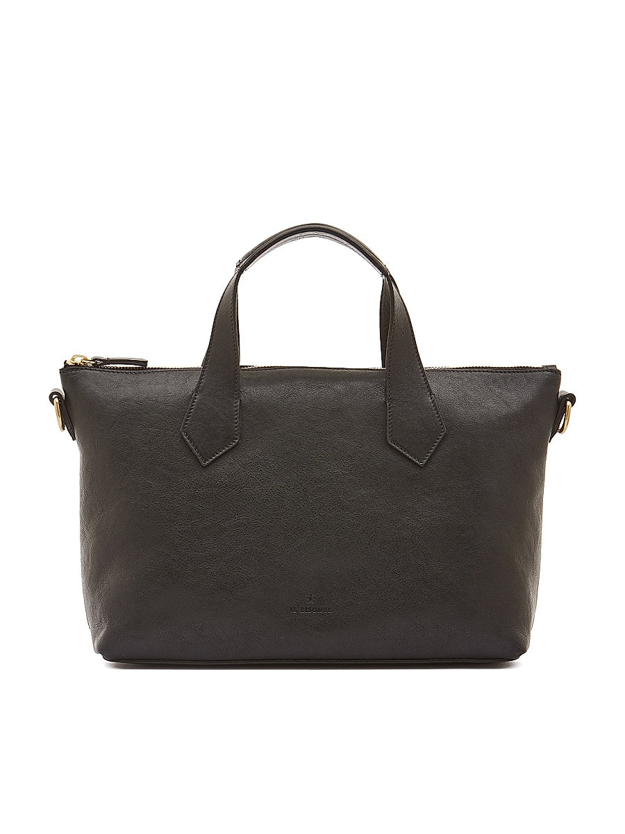 Le Laudi Leather Top Handle Bag