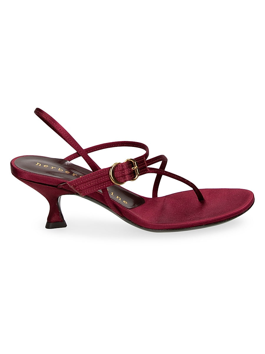 Starry-Eyed 55MM Satin Sandals