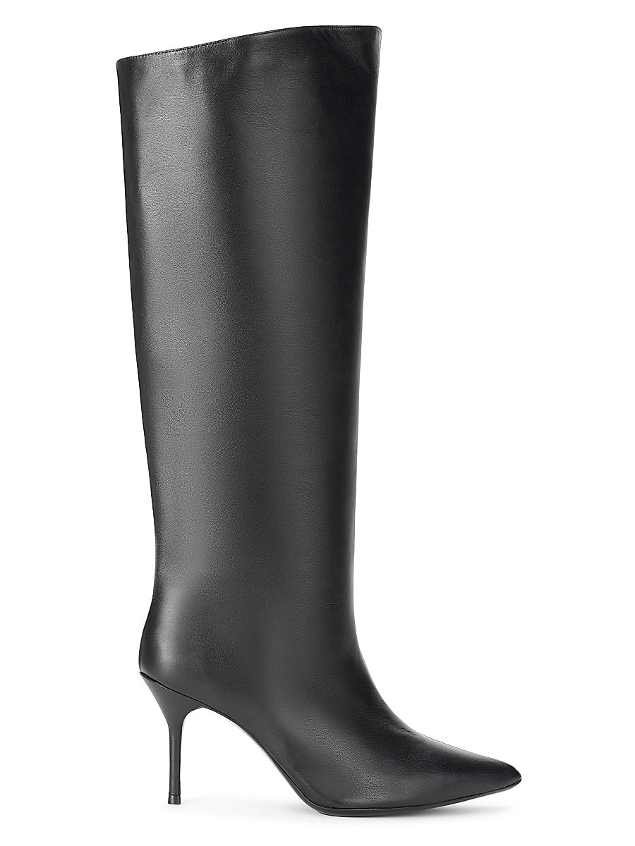 Sebastian 50MM Leather Knee-High Boots