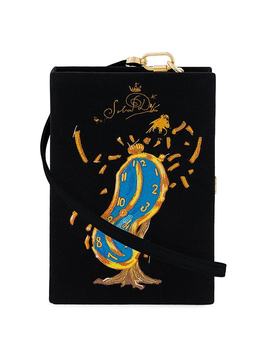 Dance Of Time I Strapped Book Clutch