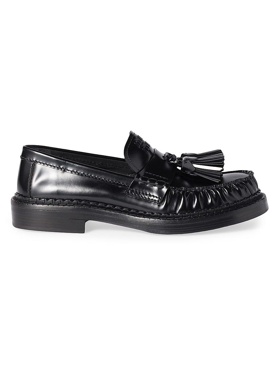 Tassel Loafers in Polished Leather