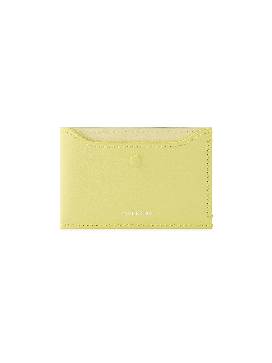 Day Card Holder in Grained Leather