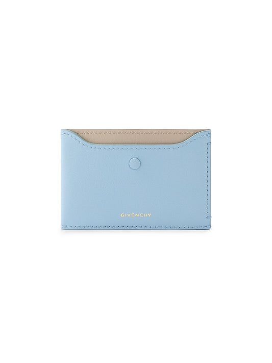 Day Card Holder in Grained Leather