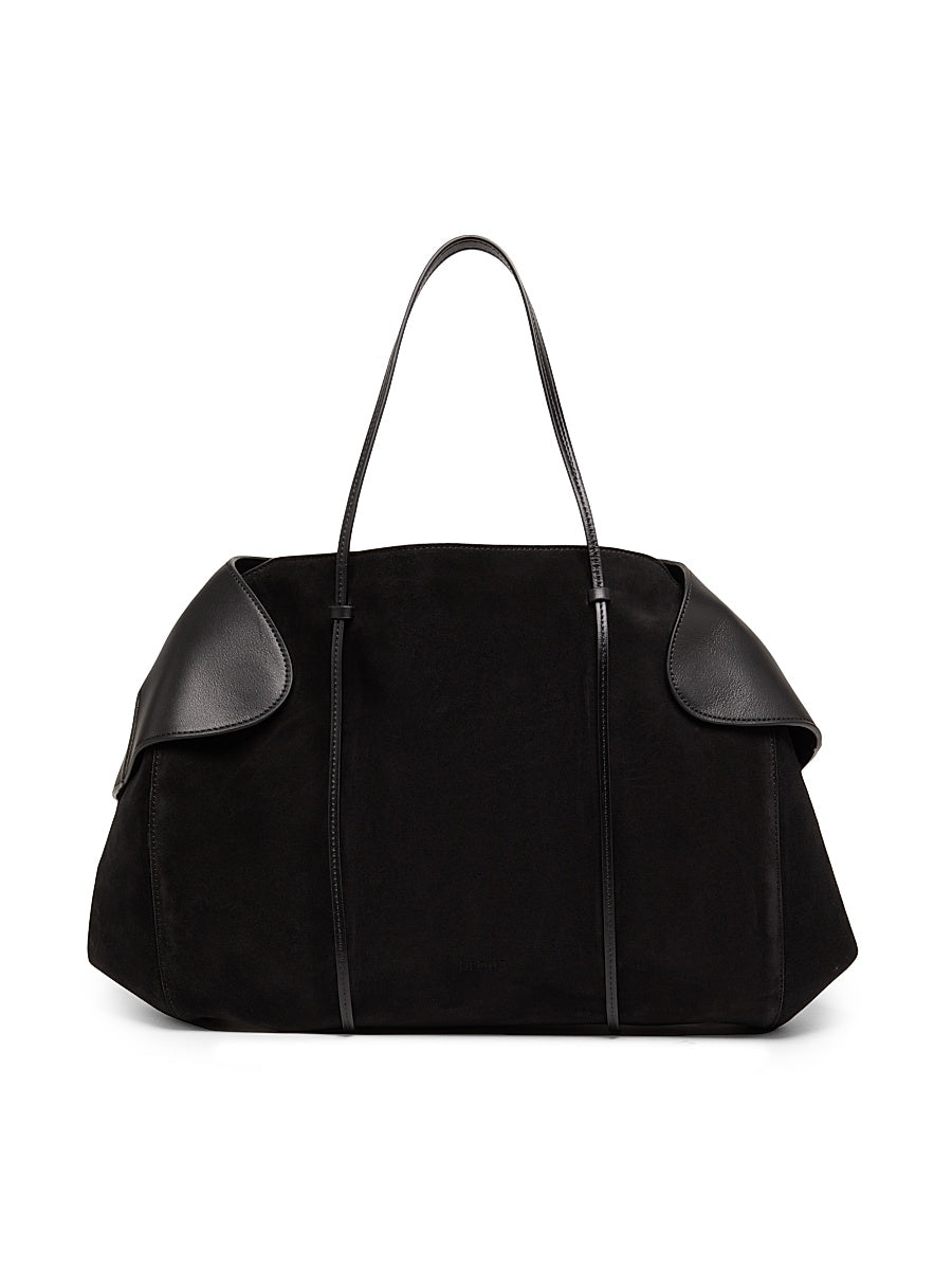 Berenices Suede Shoulder Bag