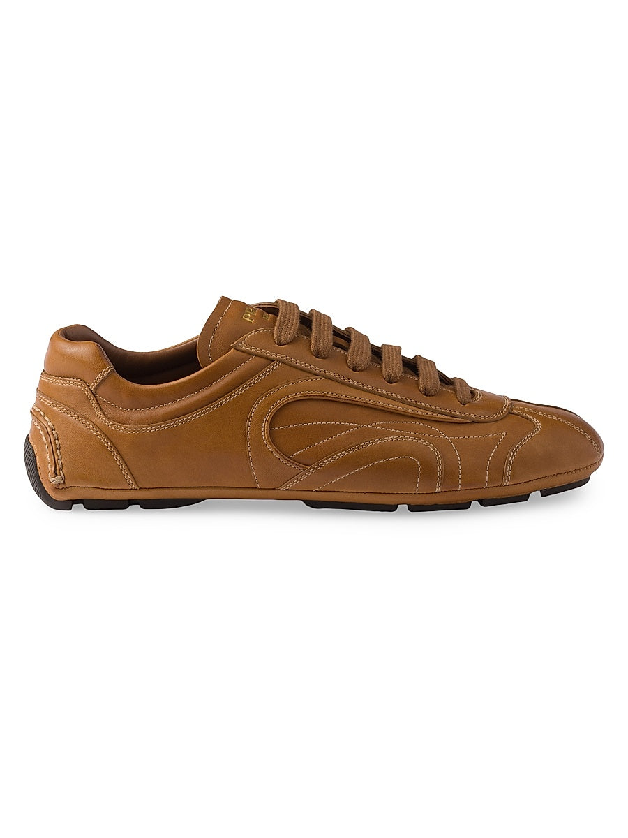 Montecarlo Re-Edition 2005 Antiqued Nappa Leather Sneakers