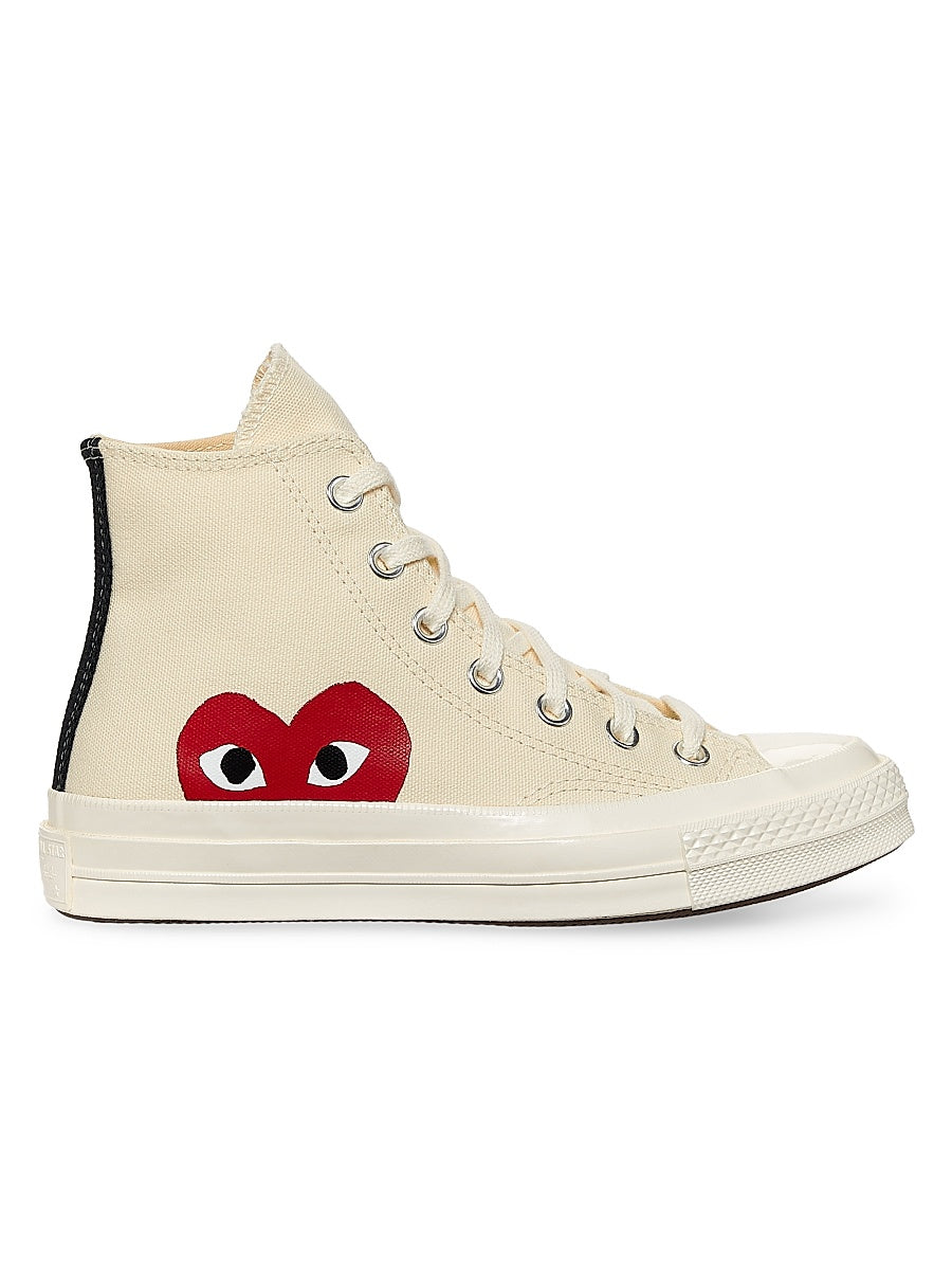 CdG PLAY x Converse Women's Chuck Taylor All Star Peek-A-Boo High-Top Sneakers