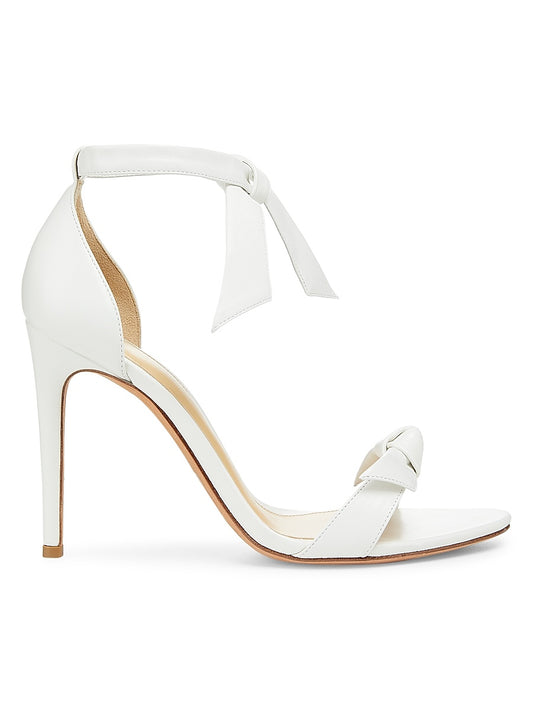 Clarita Bow Leather Sandals