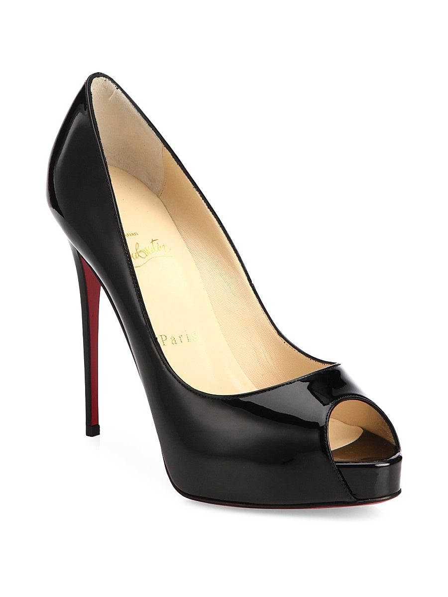 New Very Privé 120MM Patent Leather Pumps