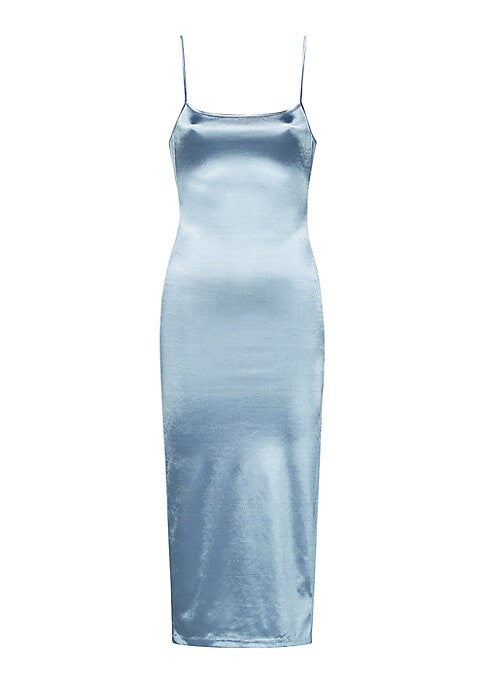 Satin Slip Midi Delight