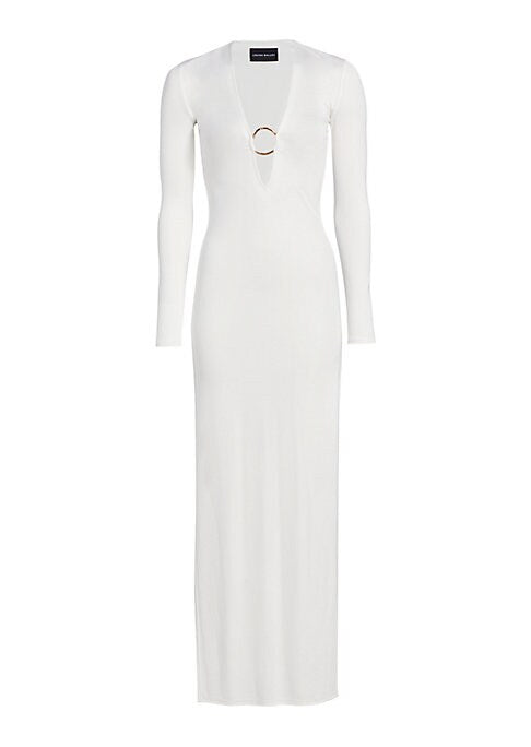 Radiant V-Neck Maxi Dress
