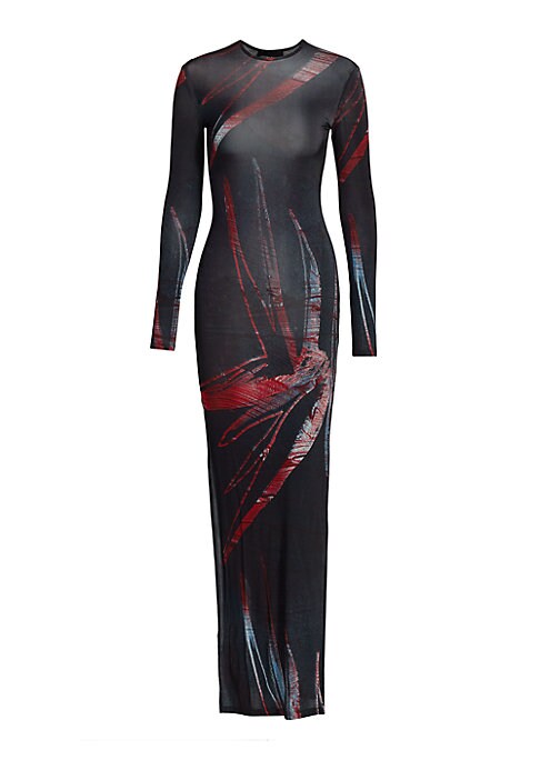 Geometric Slit Dress