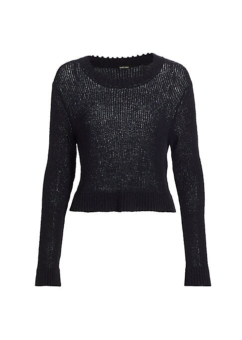 Cozy Crop Knit Sweater
