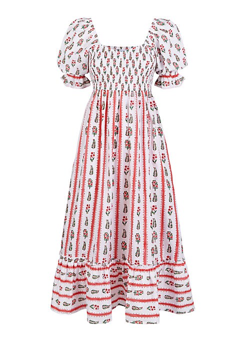 Charming Tiered Midi Dress