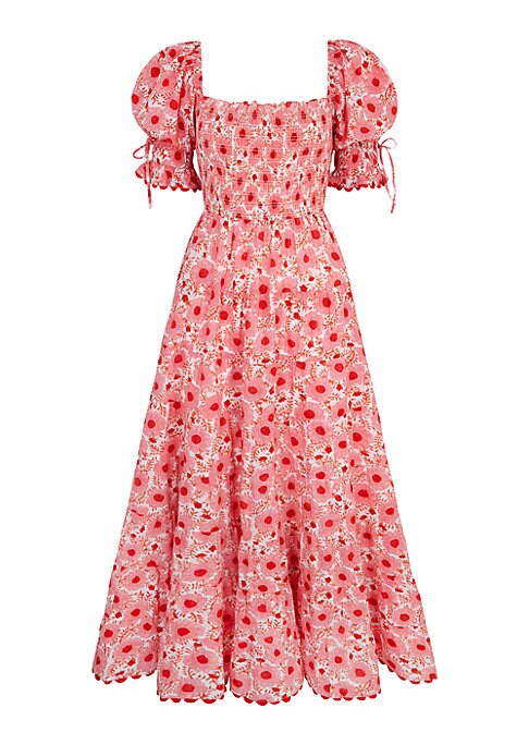 Blush Tiered Maxi Dress