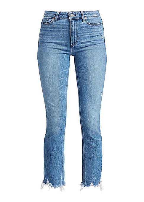 Frayed Retro Ankle Jeans