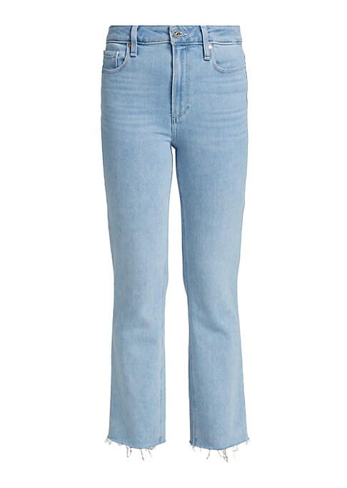 Chic Raw Hem Jeans