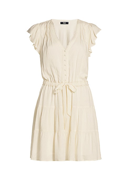 Chic Scalloped Tiered Dress