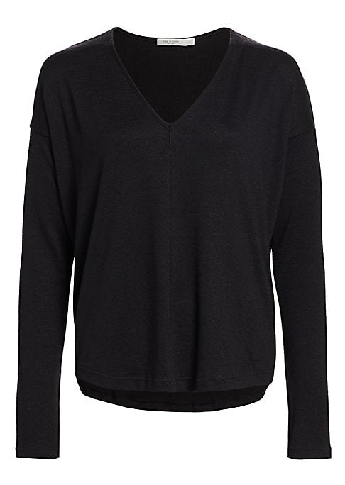 Chic V-Neck Pullover