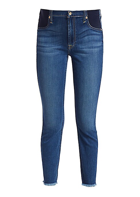 Frayed Edge Skinny Jeans