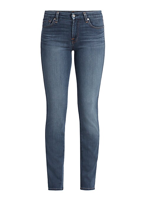 Trendy Stretch Straight Jeans