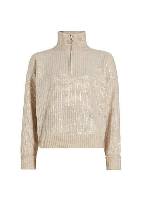 Shimmer Knit Pullover